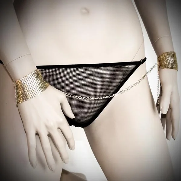 Desir Metallique Handcuffs Gold