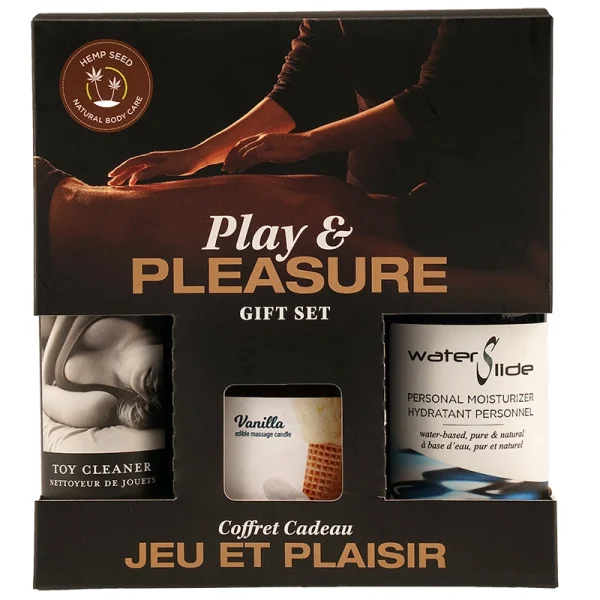 Earthly Body Play & Pleasure Gift Set Vanilla