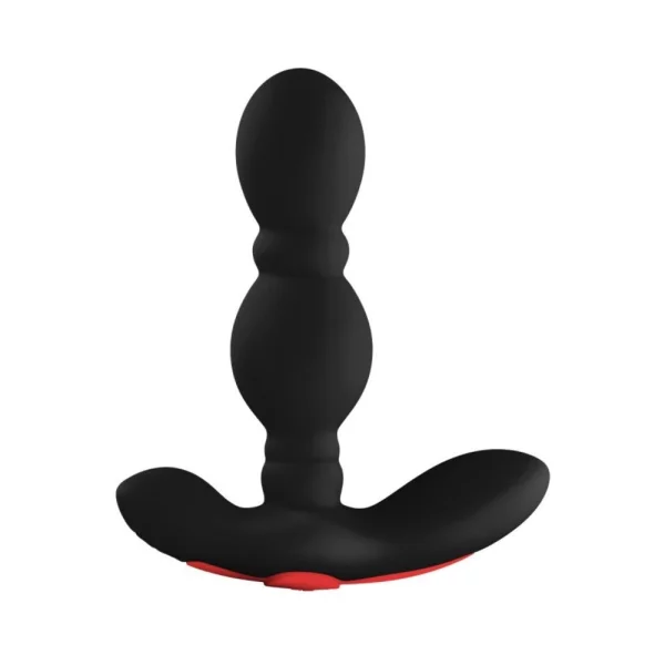 Forto Vibrating Anal Plug Black