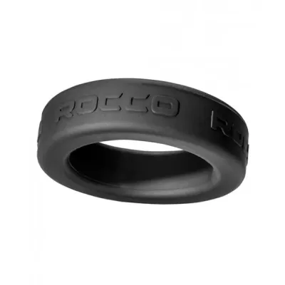 The Rocco Steele Hard 1 75 inches Silicone Super Stretch Black