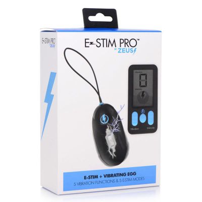 Zeus Electrosex Vibrating E Stim Egg