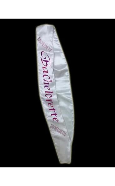 Sash Bachelorette W/Pink Stones