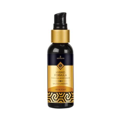 Sensuva Hybrid Personal Moisturizer Salted Caramel 2 Fl Oz Bottle