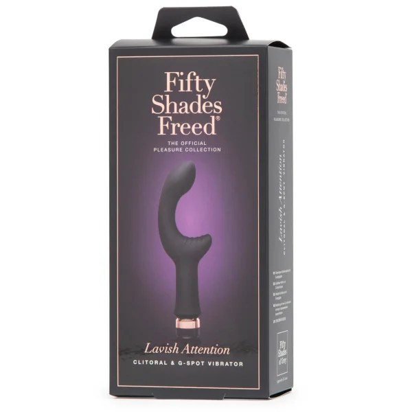 Fifty Shades Freed Lavish Attention Rechargeable Clitoral & G-Spot Vibrator