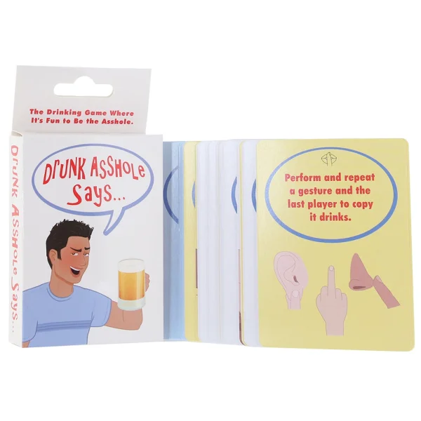 Drunk Asshole Says Drinking Game