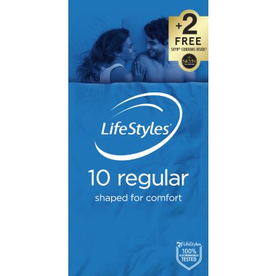 Lifestyles Regular Condoms x12