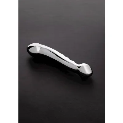 Seven Eleven Dildo 175x30x35mm Silver 6 8 Inch