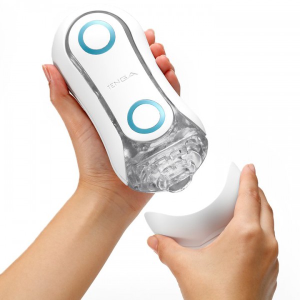 TENGA Flip Orb Blue Rush Masturbator – 7 Inch