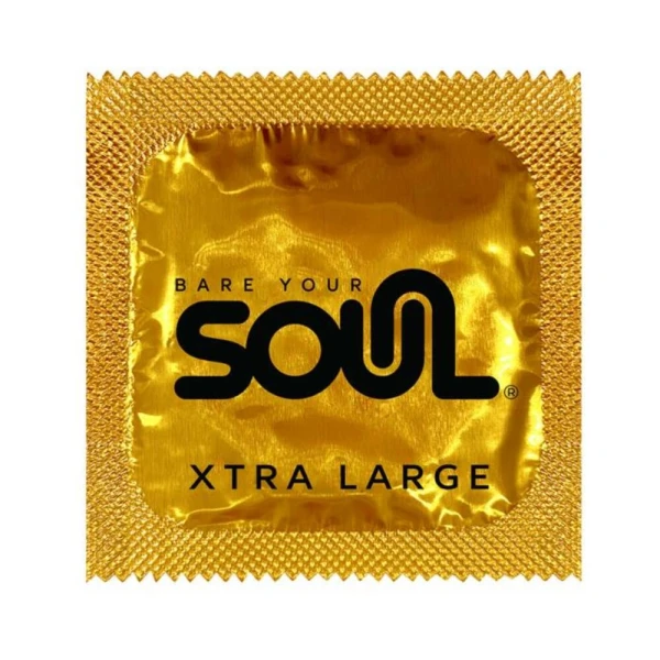 Condoms: Soul Extra Large Latex Condom Case 1000-count