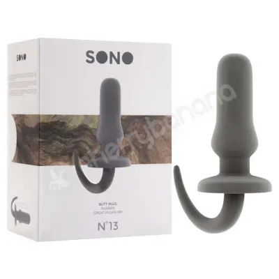Sono No 13 Grey Tailed Butt Plug