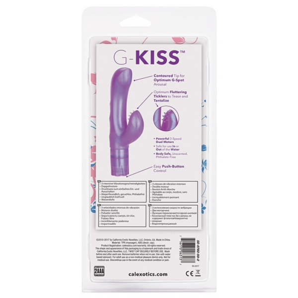 CalExotics G-Kiss-Purple 7"