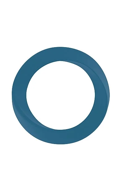 Infinity - Thin - Large Cockring (Blue)