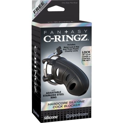 Hardcore Cock Block Chastity Cage