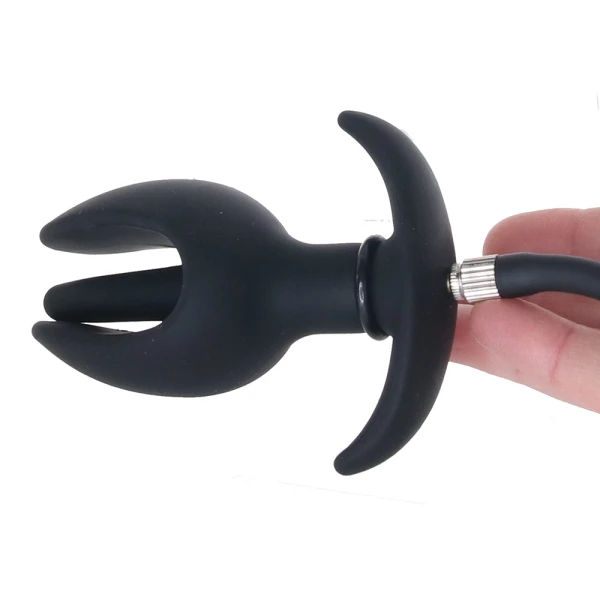 Ass Bound Anchor Inflatable Silicone Anal Plug