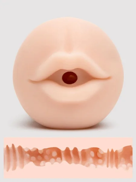 THRUST Pro Mini Ruby Textured Blow Job Mouth 7.6oz