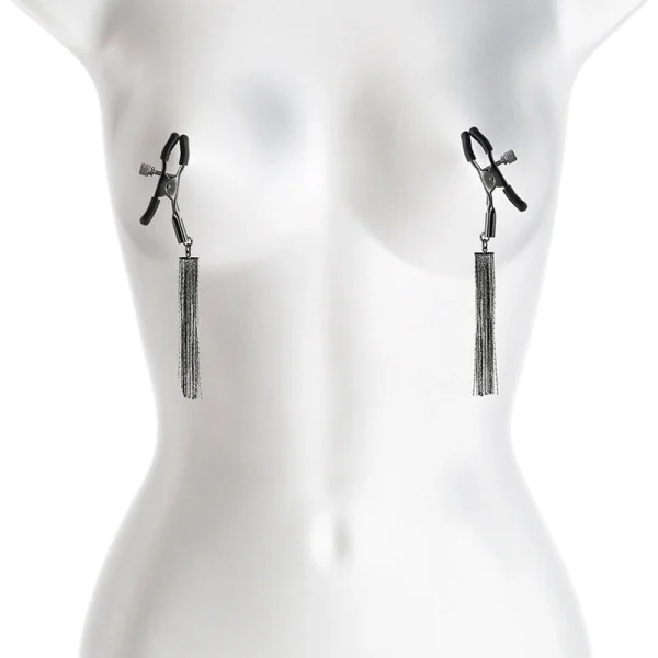 Bound Adjustable D2 Nipple Clamps by NS Novelties - Gunmetal