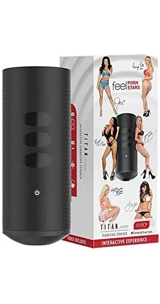 Kiiroo Titan Feel Pornstars Experience Vibrating Stroker — image 5 of 6