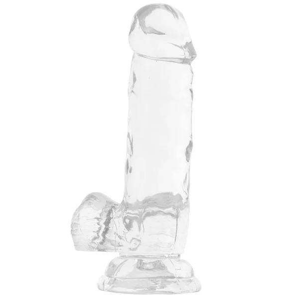 King Cock Clear 5'' Cock with Balls