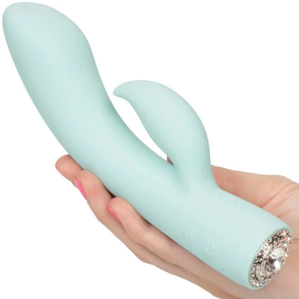 Jopen Marilyn 7.5" Rabbit Vibrator with Crystal Base