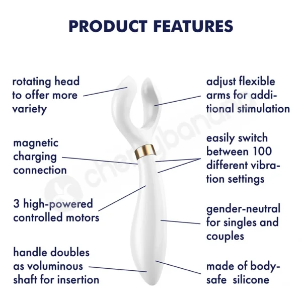 Satisfyer Endless Fun White Multi Vibrator