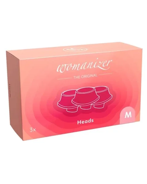 Womanizer Heads Pack - 3 Set - Medium - Pink - Medium