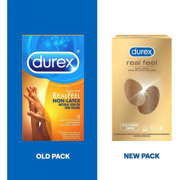 Durex Avanti Bare Real Feel Non-Latex Condoms 10 Pack