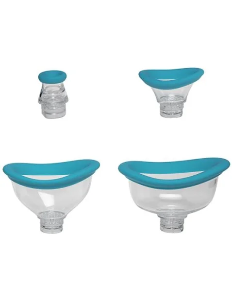Bloom-intimate Body Pump Vibrator - 4-in-1 Interchangeable Set