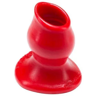 Pighole 3 Hollow Plug Red Large