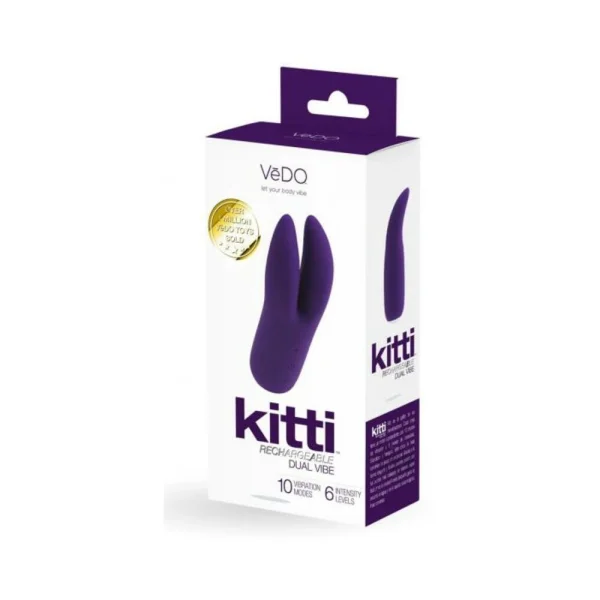 Vedo Kitti Rechargeable Dual Vibe Deep Purple — image 4 of 4
