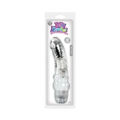 Jelly Rancher 6 Vibrating Massager Clear