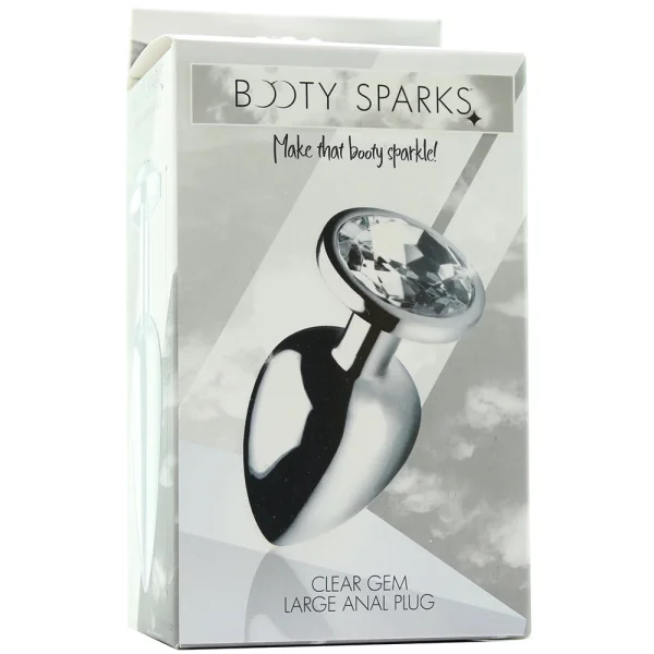 Booty Sparks Clear Gem Anal Plug