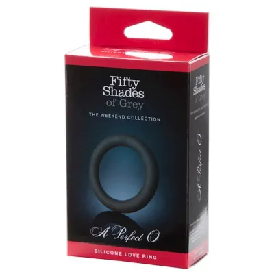 Perfect O Silicone Cock Ring Grey