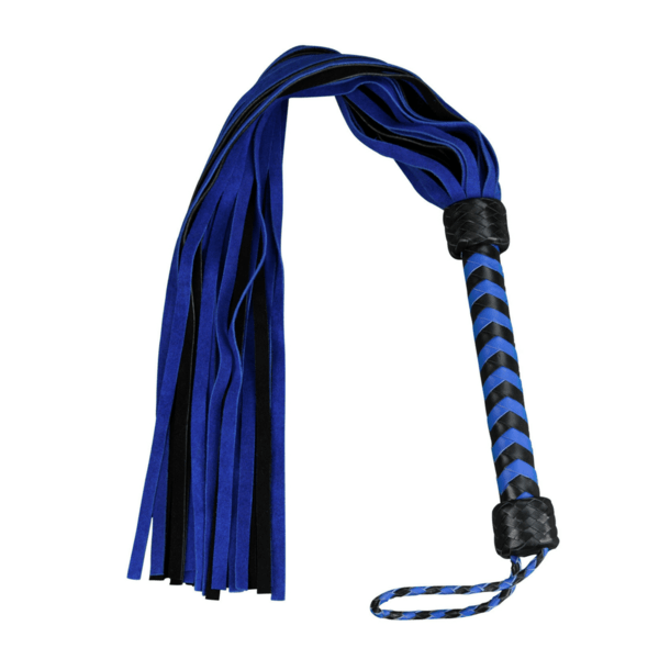 18-Inch Handmade Leather Flogger, 4 Colors