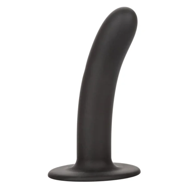 Boundless 6" Smooth Silicone Suction Cup Dildo By CalExotics - Black