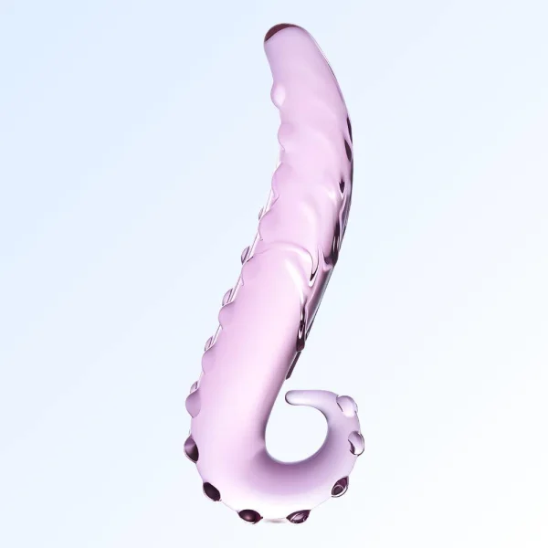 Gläs Lick-it Glass Dildo - Pink