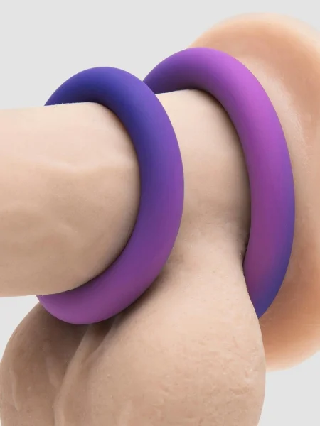 Lovehoney Colorplay Color-Changing Silicone Cock Ring Set (3 Count)