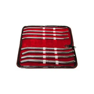 Hegar 8 Urethral Sounds Set