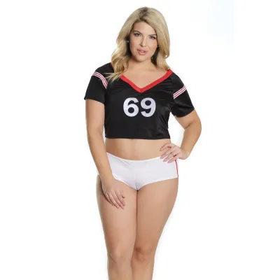 Plus Size Sexy Footballer Bedroom Costume