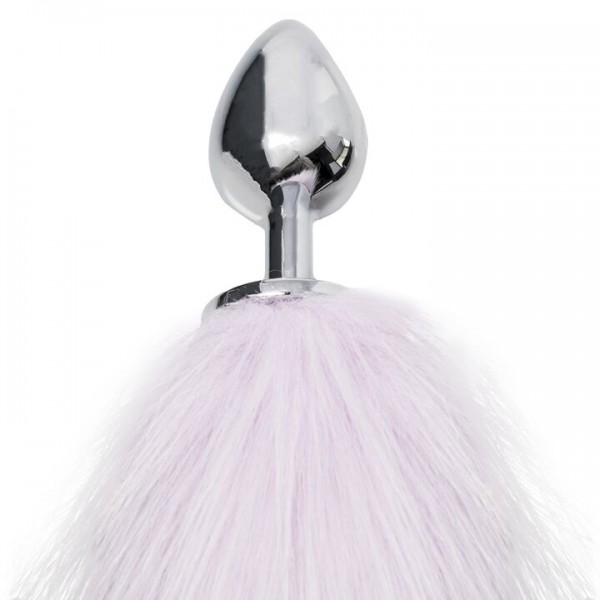 Bondara Vixen Purple Ombre Faux Fox Tail Metal Butt Plug