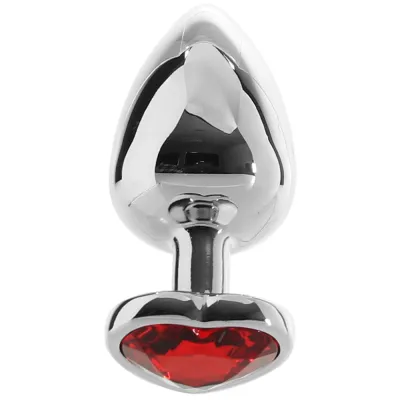 Heartbreaker Large Metal Butt Plug