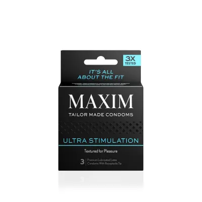 MAXIM Ultra Stimulation Condoms 3PK
