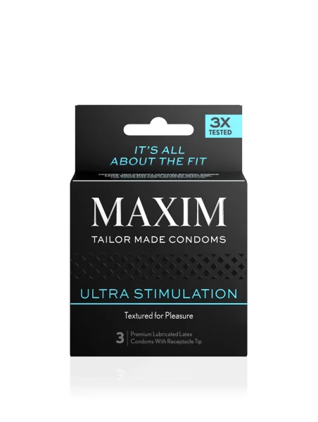 MAXIM Ultra Stimulation Condoms - 3PK
