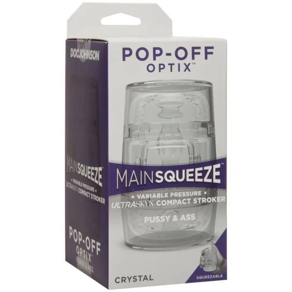 Main Squeeze Pop-off Optix Pussy&ass Crystal — image 5 of 20