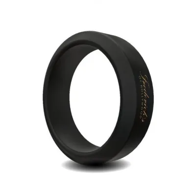 Frederick s of Hollywood Silicone Stamina Ring Black