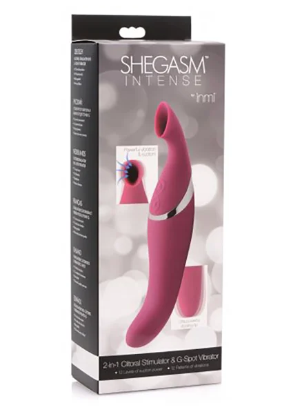 Shegasm Intense 2 in 1 Clit Stimulator