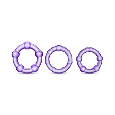 Beaded Cock Rings Pack of 3