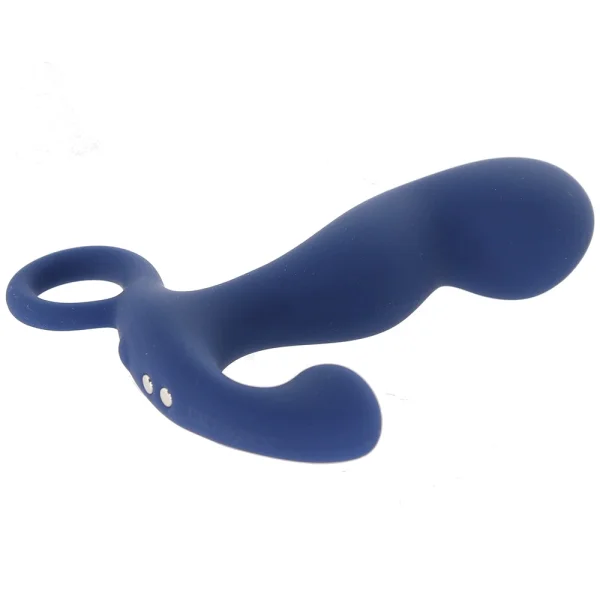 Viceroy Platinum Series Silicone Rechargeable Command Prostate Probe By CalExotics - Blue