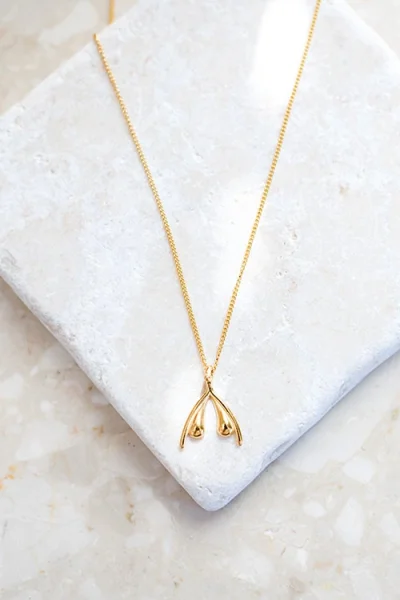 Womanizer 18k Gold Plated Clitoris Necklace