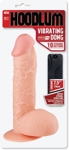 7.5" Vibrating Dong (Flesh)