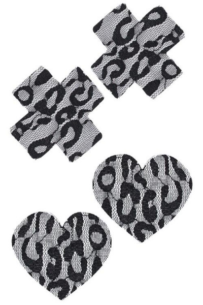 Coquette Leopard Lace Pasties (2 Pack)